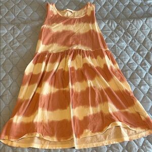 H&M Pink and White Sleeveless Top